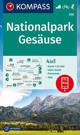 Wandelkaart 206 Nationalpark Gesäuse | Kompass