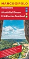 Wegenkaart - landkaart 36 Freizeitkarte Donau - Altmühltal - Fränkisches Seenland | Marco Polo