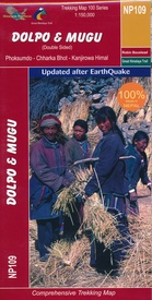 Wandelkaart NP109 Trekking map Dolpo - Mugu | Himalayan Maphouse