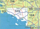 Fietskaart - Wegenkaart - landkaart 123 Vannes - Lorient | IGN - Institut Géographique National