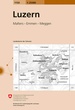 Wandelkaart - Topografische kaart 1150 Luzern | Swisstopo