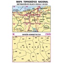 Topografische kaart 58 MT50 Los Corrales de Buelna | CNIG - Instituto Geográfico Nacional1