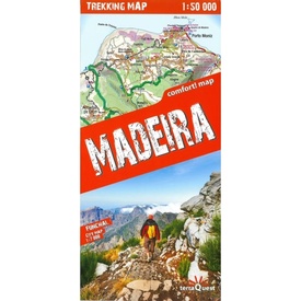 Wandelkaart Trekking map Madeira | TerraQuest
