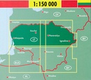 Wegenkaart - landkaart Litouwen | Freytag & Berndt