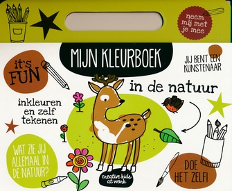 Kleurboek Mijn kleurboek in de natuur | Kids at Work