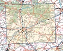 Fietskaart - Wegenkaart - landkaart 126 Le Mans - Alencon | IGN - Institut Géographique National