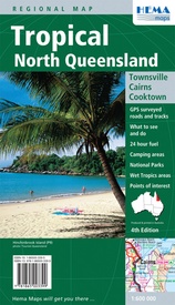 Wegenkaart - landkaart Tropical North Queensland | Hema Maps