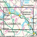 Topografische kaart - Wandelkaart 33 Discovery Leitrim, Longford, Roscommon, Sligo | Ordnance Survey Ireland
