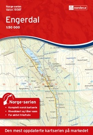 Wandelkaart - Topografische kaart 10067 Norge Serien Engerdal | Nordeca