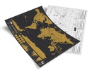 Scratch Map de Luxe Travel Edition (black) | Luckies