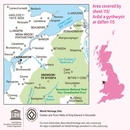 Wandelkaart - Topografische kaart 115 Landranger Snowdon & Caernarfon - Wales | Ordnance Survey