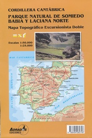 Wandelkaart Parque Natural de Somiedo Babia y Laciana Norte | Adrados Ediciones