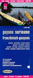 Wegenkaart - landkaart Guyana, Suriname, Frans Guyana | Reise Know-How Verlag