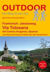 Wandelgids - Pelgrimsroute 162 Frankreich: Jakobsweg Via Tolosana GR653 mit Camino Aragonés, Spanien | Conrad Stein Verlag