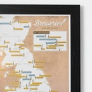 Scratch Map Bier Brouwerijen Groot-Brittannië Collect & Scratch | Maps International