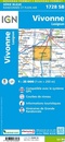 Wandelkaart - Topografische kaart 1728SB Vivonne - Lusignan | IGN - Institut Géographique National