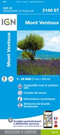  3140ET Mont Ventoux | IGN - Institut Géographique National1