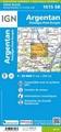 Wandelkaart - Topografische kaart 1615SB Argentan - Putanges-Pont-Ecrepin | IGN - Institut Géographique National