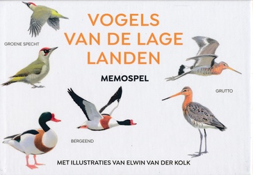 Spel Memospel Vogels van de lage landen | Kosmos Uitgevers