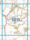 Topografische kaart - Wandelkaart 50D Ulicoten | Kadaster