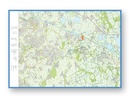 Wandelkaart - Topografische kaart 4 Grensmaasvallei | VVV Zuid Limburg