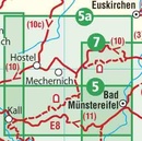 Wandelkaart 05a Mechernich-Kommern - Eifel | Eifelverein