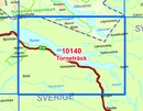 Wandelkaart - Topografische kaart 10140 Norge Serien Torneträsk | Nordeca
