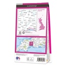 Wandelkaart - Topografische kaart 193 Landranger Taunton & Lyme Regis, Chard & Bridport | Ordnance Survey