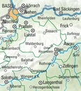 Fietskaart 04 Basel Basel Landschaft | Kümmerly & Frey