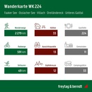 Fietskaart - Wandelkaart 224 Villach - Faaker See - Ossiacher See - Dobratsch | Freytag & Berndt