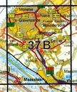 Topografische kaart - Wandelkaart 37B Naaldwijk | Kadaster