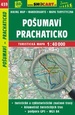 Wandelkaart 439 Pošumaví, Prachaticko - Böhmerwald-Vorgebirge - Prachatitz | Shocart