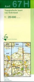 Topografische kaart 67H Axel | Kadaster
