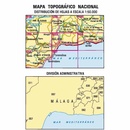 Topografische kaart 1053 MT50 Málaga | CNIG - Instituto Geográfico Nacional1