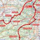 Wandelkaart - Pelgrimsroute (kaart) - Wegenkaart - landkaart Via Slavorum I26 Gesamtplan Steiermark | Freytag & Berndt