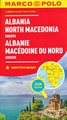 Wegenkaart - landkaart Albanië - North Macedonia - Kosovo | Marco Polo