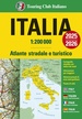 Wegenatlas Italië atlas - atlante stradale 2025/2026 | Paperback | A4-Formaat | Touring Club Italiano