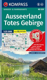 Wandelkaart 540 XL Ausseerland - Totes Gebirge | Kompass