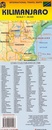 Wandelkaart Kilimanjaro en wegenkaart Noord Tanzania | ITMB