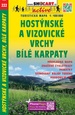 Fietskaart 222 Hostýnské a Vizovické vrchy, Bílé Karpaty | Shocart