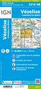 Wandelkaart - Topografische kaart 3316SB Vézelise | IGN - Institut Géographique National