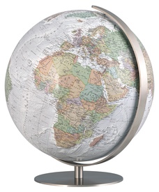 Klassieke wereldbol Duo Alba XL | Ø 40 cm | met verlichting | Columbus Verlag