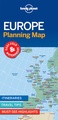Wegenkaart - landkaart Planning Map Europe - Europa | Lonely Planet
