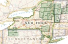 Overzicht Wandelkaarten New York Trails Illustrated National Geographic