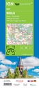 Wegenkaart - landkaart - Fietskaart D57 Top D100 Moselle | IGN - Institut Géographique National