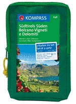 Wandelkaart 698 Südtirols Süden/Alto Adige Sud (2-delige kaartenset) | Kompass
