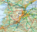 Wegenkaart - landkaart Pocket Map Northern Ireland | Collins