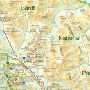 Wegenkaart - landkaart 01 Banff National Park | Gem Trek Maps