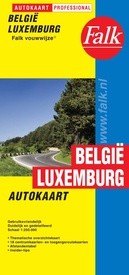 Wegenkaart - landkaart Autokaart Professional België / Luxemburg | Falk