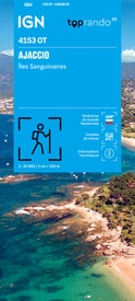 Wandelkaart 4153OT Ajaccio / Iles Sanguinaires | IGN - Institut Géographique National